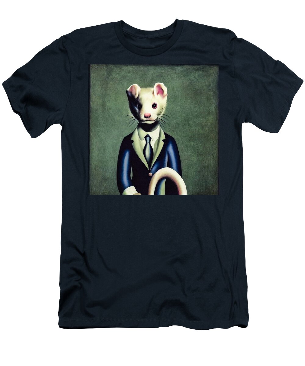 Ferret Lxxxix Adrien Efren T-Shirt