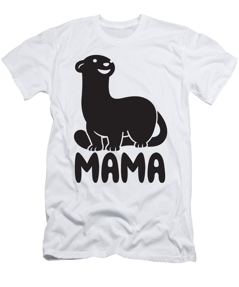 Ferret Mama Tenshirt T-Shirt