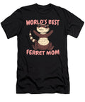 Ferret Mom Weasel Animal Furry Ferret Crazy Squirrel T-Shirt