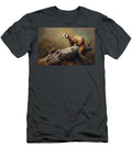 Ferret on a Fallen Log Mindscape Arts T-Shirt