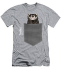 Ferret Pocket Funny Ferret Men Women Boys Girls Kids Zaca Nimra T-Shirt
