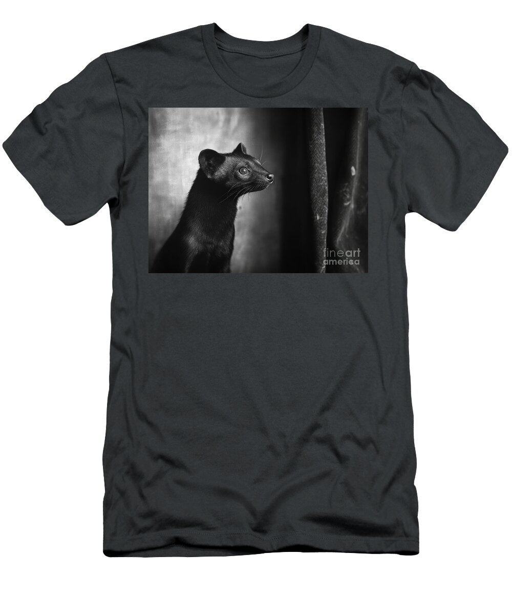 Ferret Portrait Brad Fike T-Shirt