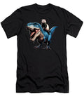 Ferret Riding Dinosaur Lover Job T-Shirt