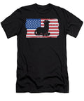 Ferret with the USA Flag Tenshirt T-Shirt