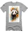 Ferret Wonders Adorable Antics in the Furry Realm Ashira Creations T-Shirt