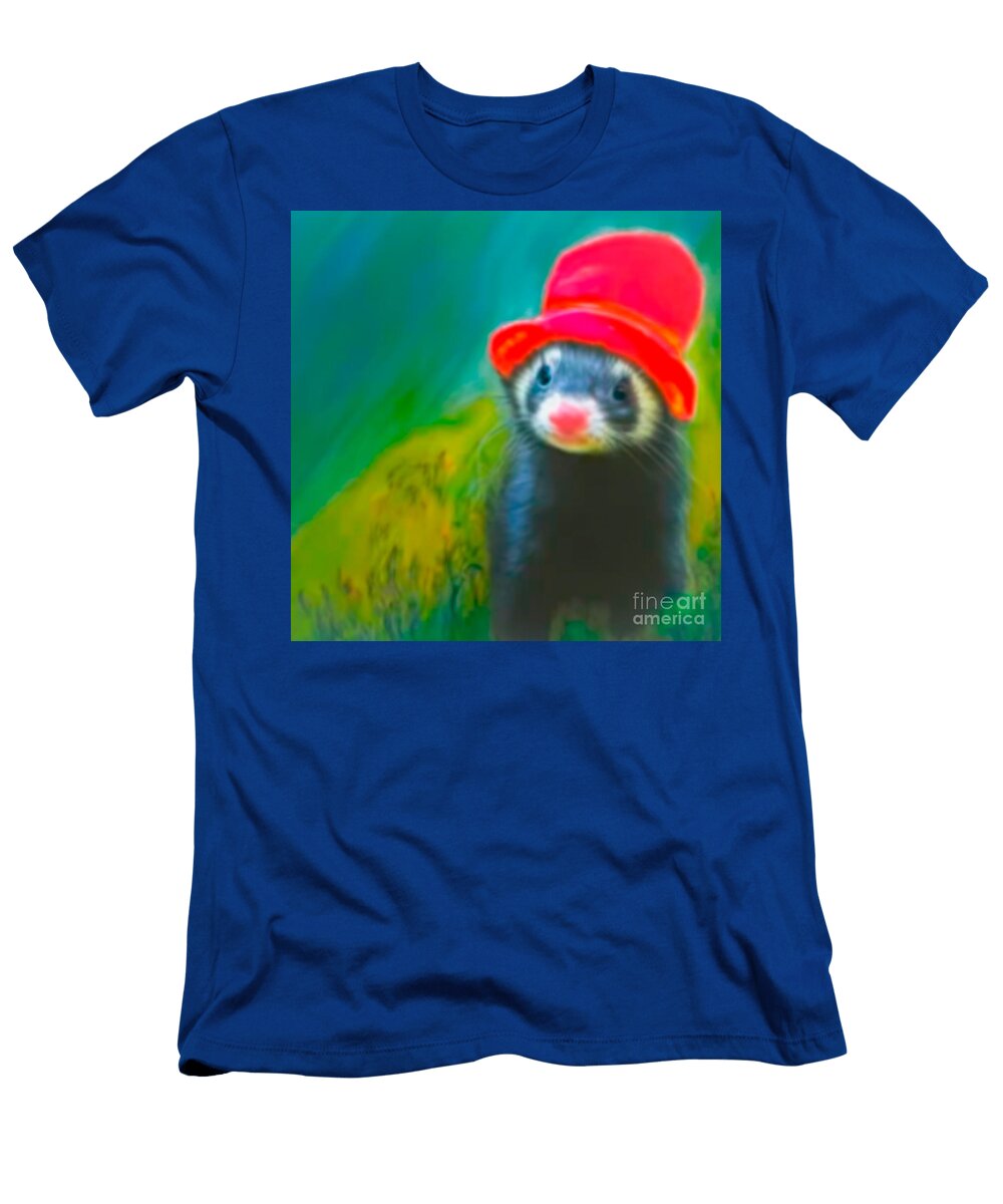 Ferrets New Hat Muckles Fig Tree T-Shirt
