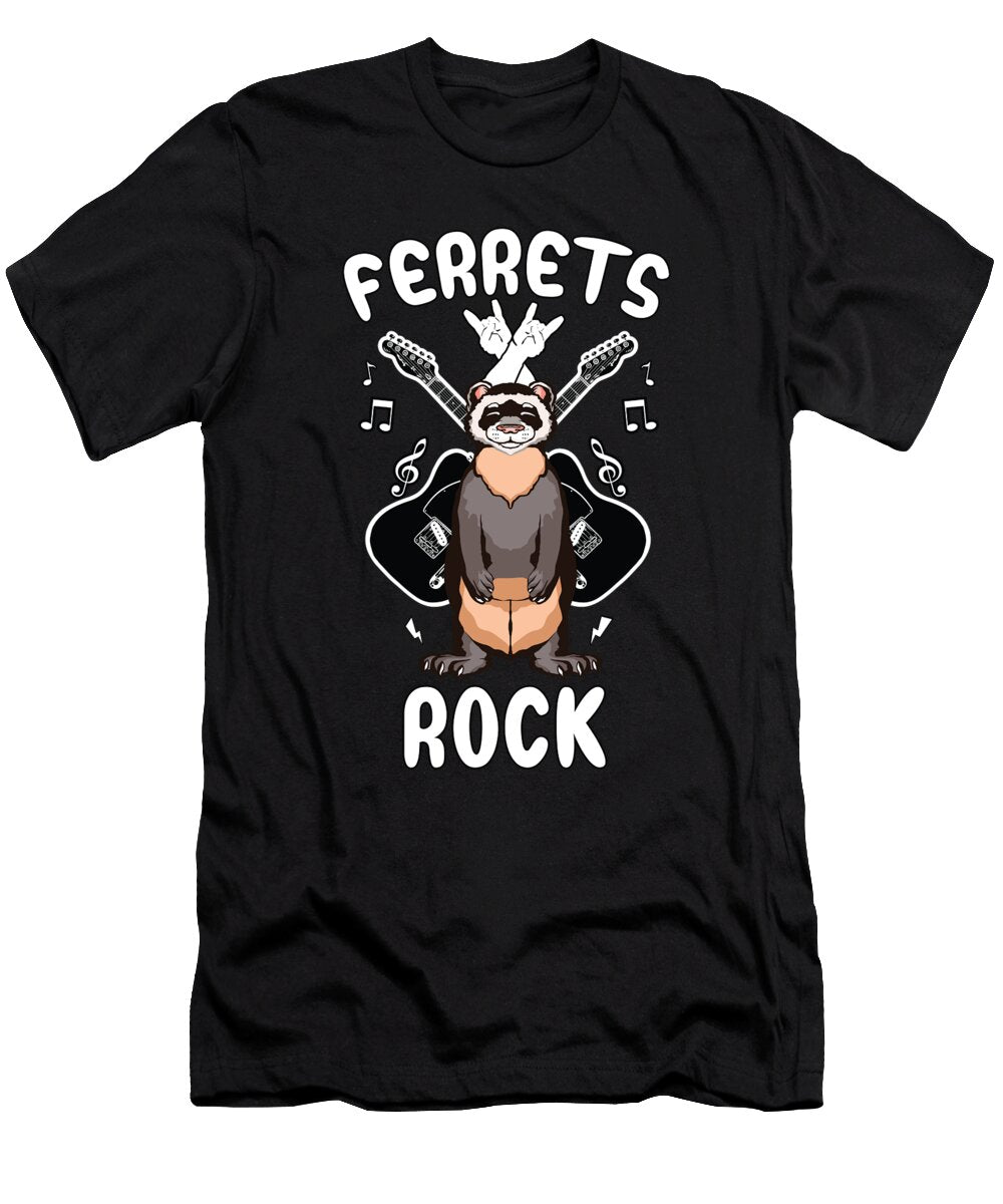 Ferrets Rock Tenshirt T-Shirt