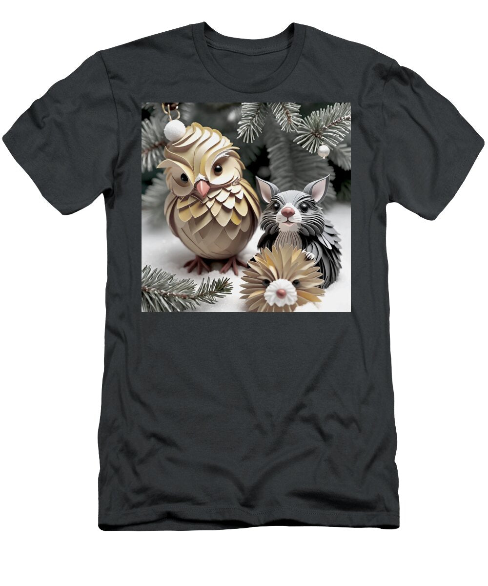 Festive Animal Ornaments Jon Fennel T-Shirt