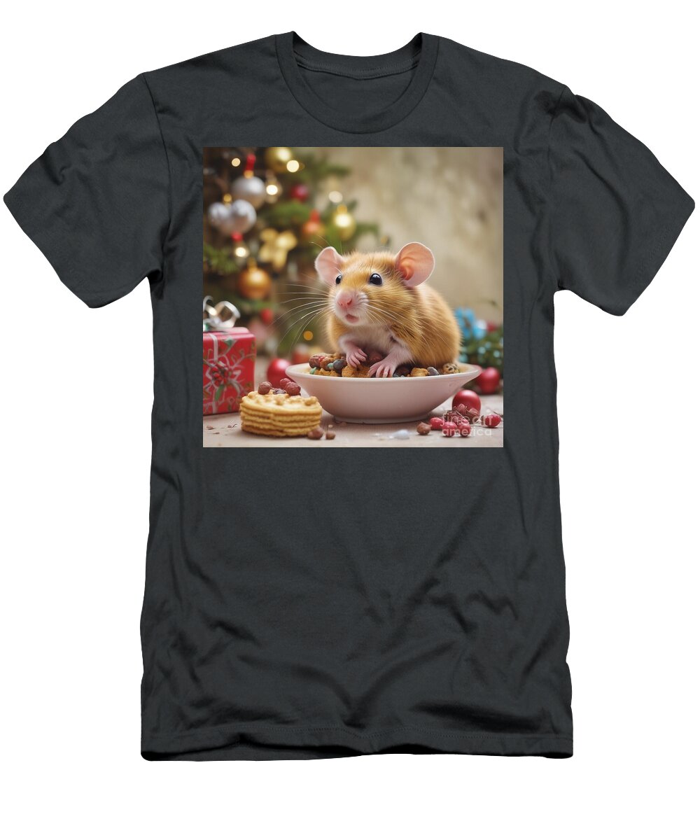Festive Hamster Feast Elisabet Bondesson T-Shirt
