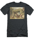 Figures and Animals in a Vineyard C 1829 Watercolor Gouache and Graphite on Paper John Frederick Lewis T-Shirt
