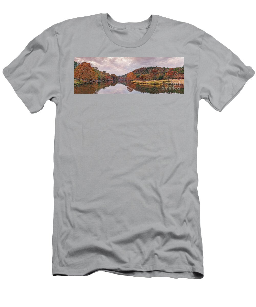 Fishing Paradise Mountain Fork River Beavers Bend State Park Broken Bow Oklahoma Silvio Ligutti T-Shirt