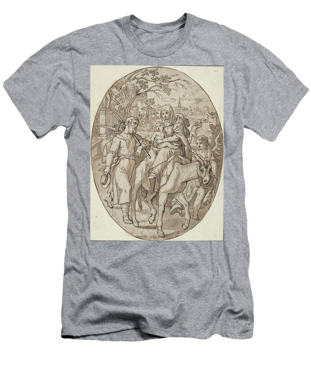 Flight Into Egypt Adam Van Noort T-Shirt