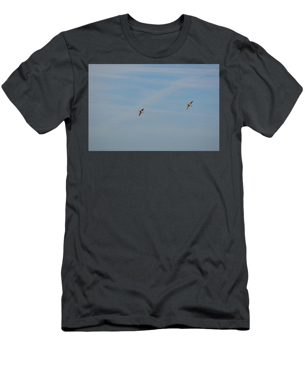 Flying Ducks with Spread Wings Johan Ferret T-Shirt