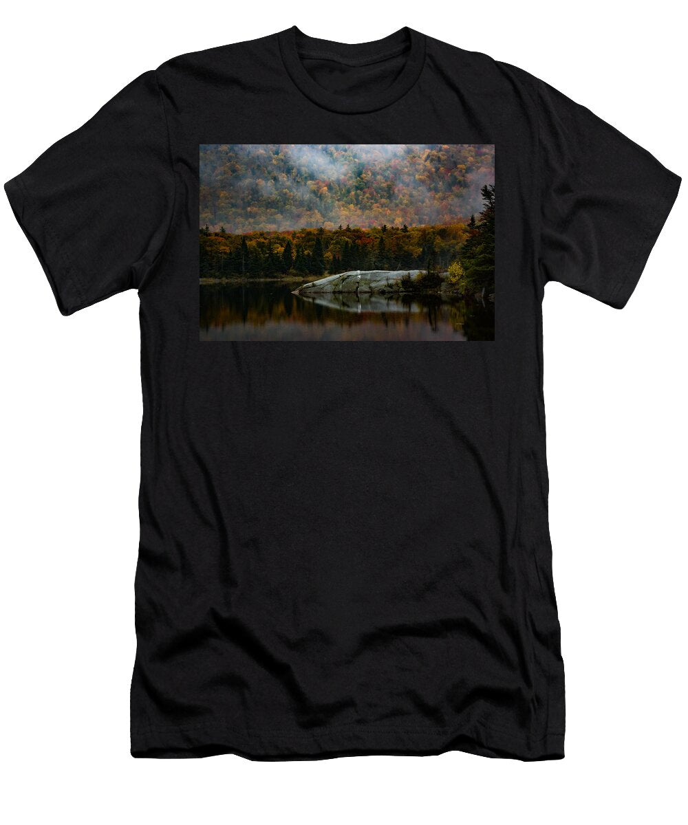 Foggy Foliage Morning Jeff Folger T-Shirt