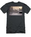Foreshortening Courmayeur Val Ferret Valle Daosta Italy T-Shirt