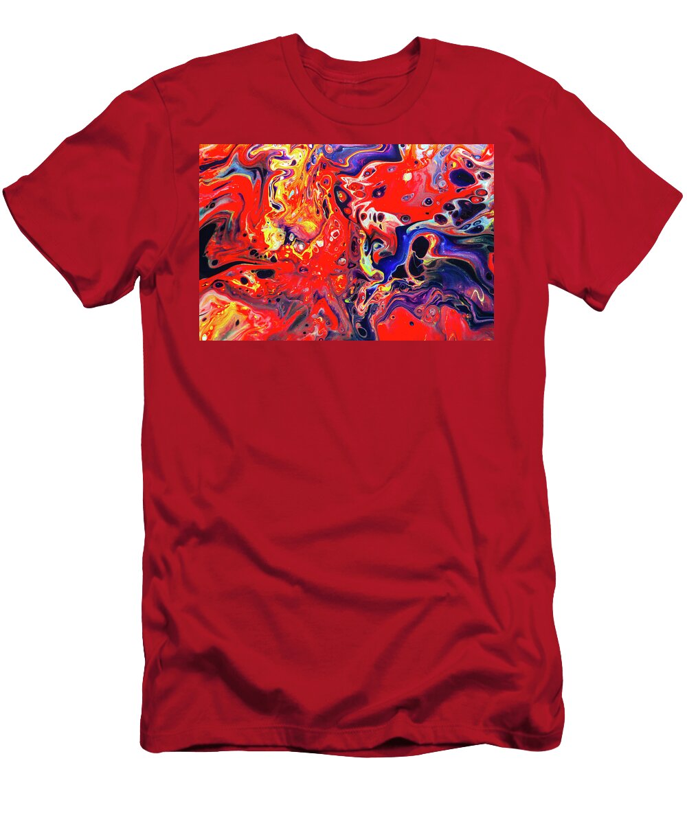 Forest Animals Colorful Canvas Art Modern Art Prints T-Shirt