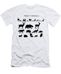 Forest Animals Silhouette Set Animals Mounir Khalfouf T-Shirt