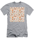 Forest Little Animals and Mushrooms Seamless Pattern Julien T-Shirt