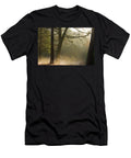 Forest Sun Rays and Low Fog Johan Ferret T-Shirt