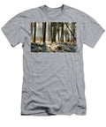 Forrest Sun Rays on Frosted Plants Johan Ferret T-Shirt