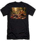 Fox and Hedgehog in Autumn Forest Ego Crash T-Shirt
