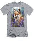Fox in the Lupines Tina Lecour T-Shirt