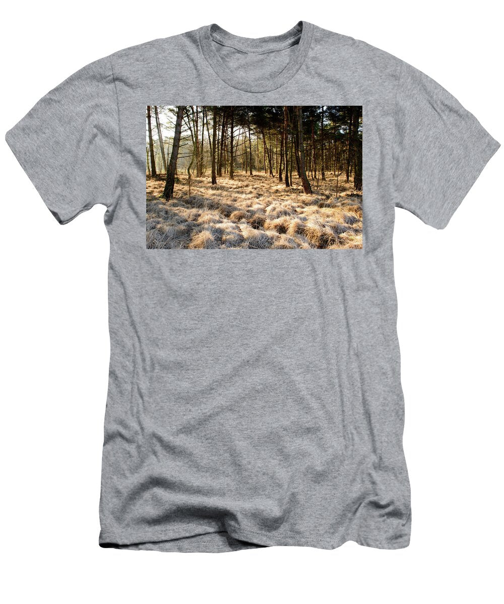 Frosted Grass Golden Colored By the Sun Johan Ferret T-Shirt