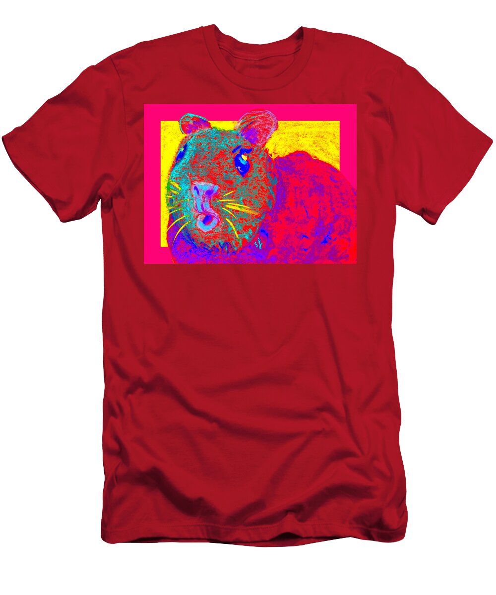 Funky Guinea Pig Sue Jacobi T-Shirt