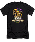 Funny Cheetah Mardi Gras Festival Carnival Maisie Jackson T-Shirt