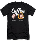 Funny Coffee Before After Coffee Hedgehog Festivalshirt T-Shirt