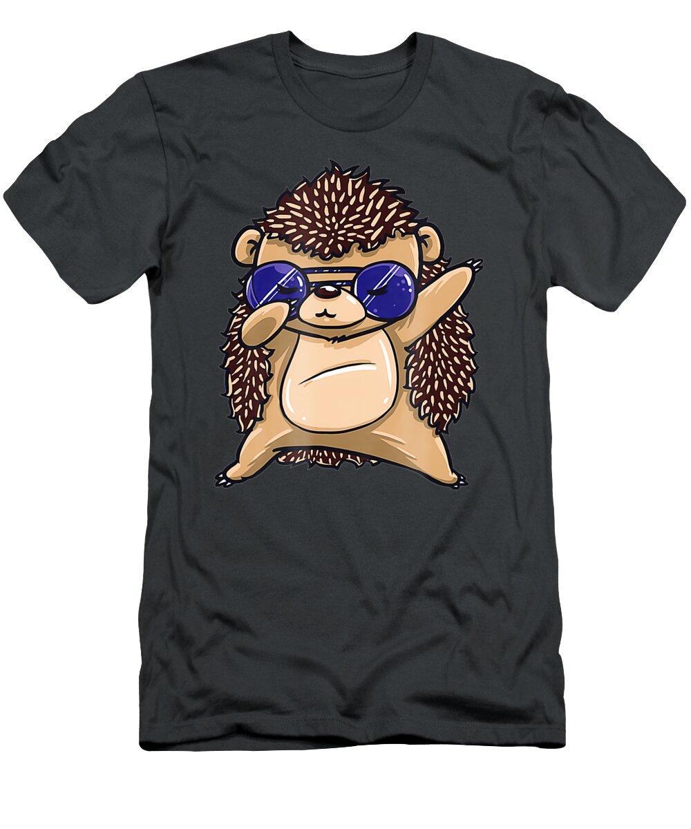 Funny Dabbing Hedgehog for Women Handsley Nguyen T-Shirt