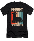 Funny Ferret Whisperer Pet Animal Vintage Ferret Florian Dold Art T-Shirt