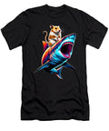 Funny Hamster Riding Shark Hamster Lover Job T-Shirt