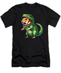 Funny Hamster Wearing Dinosaur Outfit Hamster Lover Job T-Shirt
