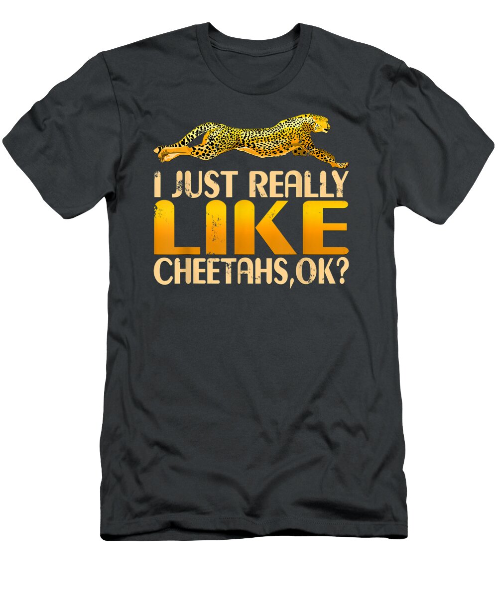 Funny I Just Really Like Cheetahs Afari Trip Matej Cordel T-Shirt