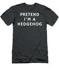 Funny Lazy Halloween Pretend Im a Hedgehog Women Men Anthod Merel T-Shirt
