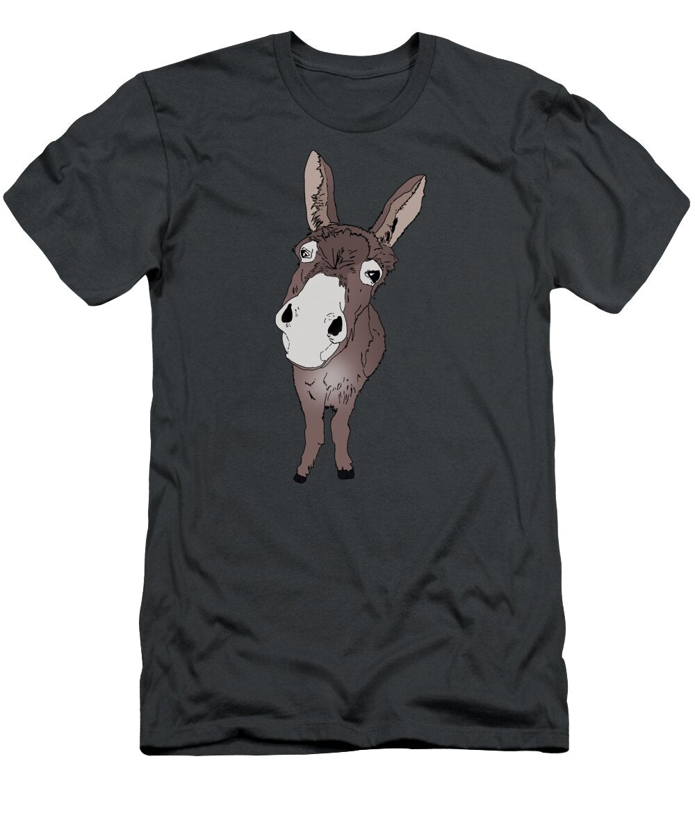 Funny Looking Donkey Idea for Cute Donkeys Horses Kobef Kashi T-Shirt