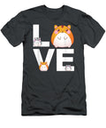 Funny Love Hamsters Animal Toys Pets Lovers Aarvie Angel T-Shirt