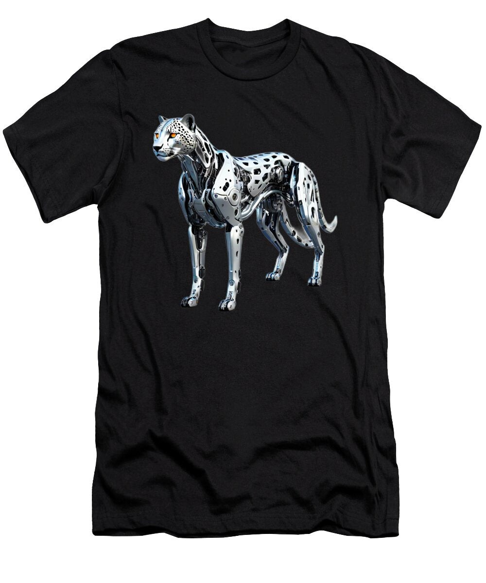 Futuristic Robotic Cheetah Aukim Edenrose T-Shirt