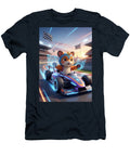 Geeky Racing in Futuristic Car Marie Jeanette Knight T-Shirt