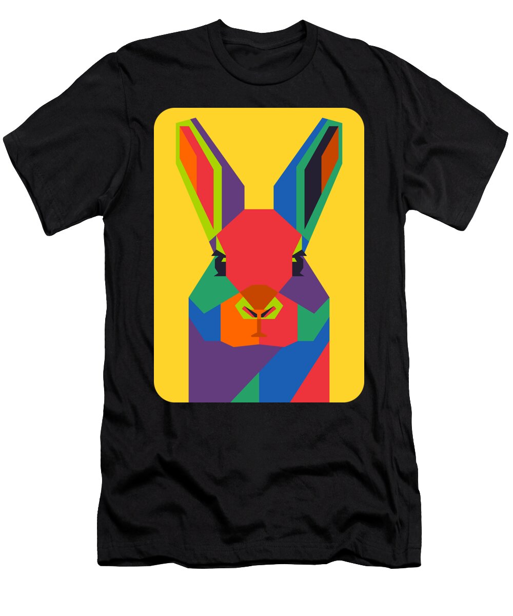 Geometric Rabbit Alim Fitranto T-Shirt