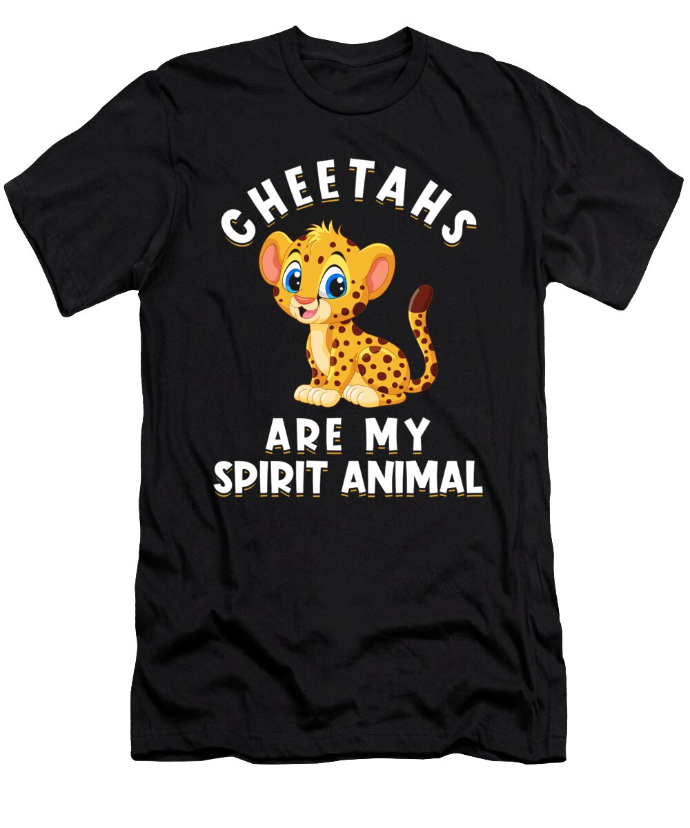 Gepard Spirit Animal Manuel Schmucker T-Shirt
