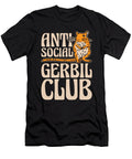 Gerbil Anti Social Gerbil Club Gerbillinae Rodent Tshirtconcepts Marvin Poppe T-Shirt