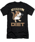 Gerbil Diet Gerbillinae Rodent Animals Racing Rat Tshirtconcepts Marvin Poppe T-Shirt
