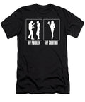 Gerbil Lover My Problem My Pictogram Mom Rodent Tshirtconcepts Marvin Poppe T-Shirt