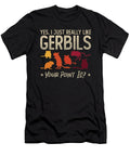 Gerbil Yes I Just Really Like Gerbils Racing Rat Tshirtconcepts Marvin Poppe T-Shirt