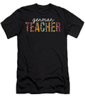 German Teacher Life Leopard Educator Appreciation Jensen Cena T-Shirt