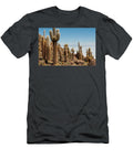 Giant Cordon Cacti on Incahuasi Island in Salar De Uyuni John Shaw Natureplcom T-Shirt