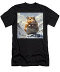 Giant Hamster Sits Atop Snowy Mountain Peak Young Pisces T-Shirt