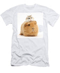 Ginger Guinea Pig and Roborovski Hamster Mark Taylor T-Shirt